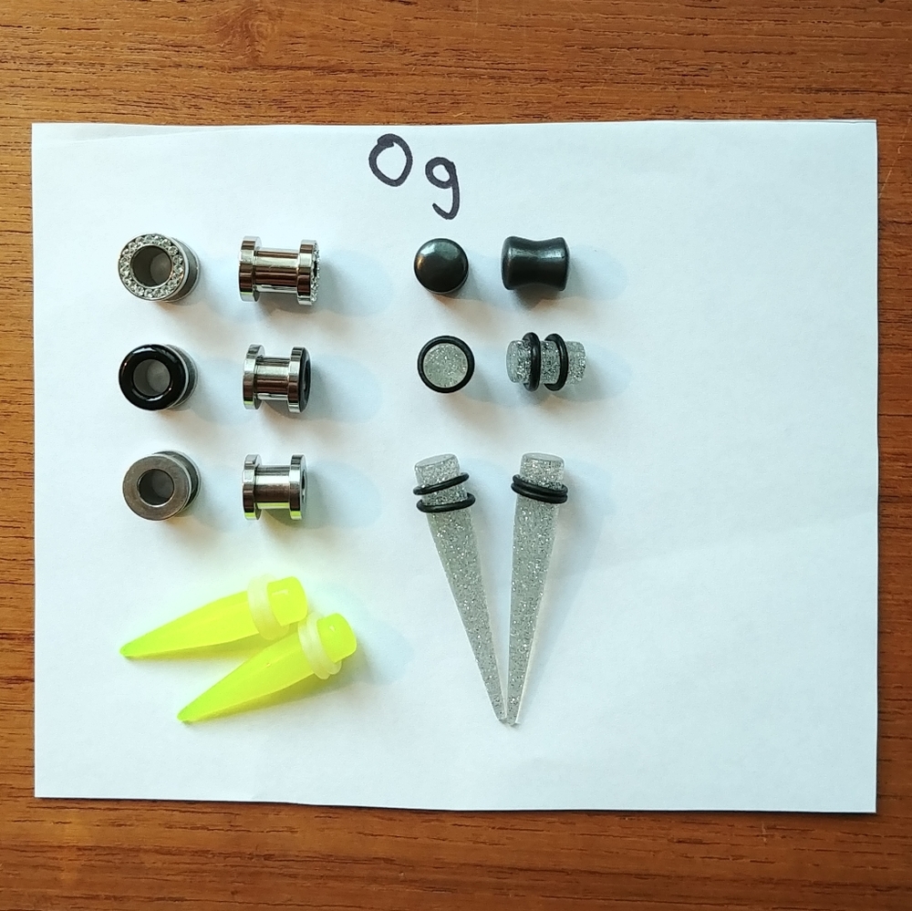 0g Plugs and Tapers